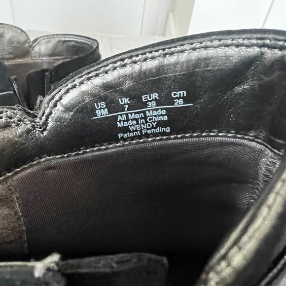 Flex women's faux sued heeled booties - Picture 5 of 5